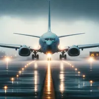 US-Marineflugzeug überrollt Landebahn und landet in der Kaneohe Bay, Hawaii